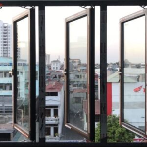 Cua So Mo Quay 3 Canh Nhom Xingfa Viet Nam