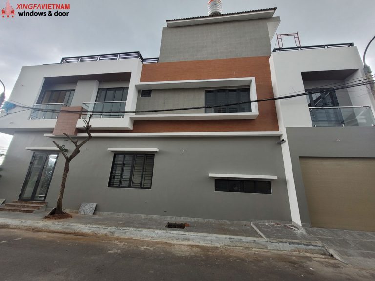 Những mẫu cửa nhôm Xingfa đẹp tại nhà chị Lan Long Thành Đồng Nai