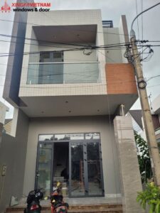 Công trình cửa nhôm Xingfa nhà chị Lan, Long Thành, Đồng Nai