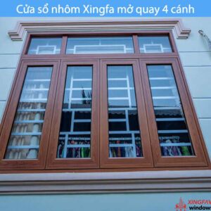 Cua So Nhom Xingfa Mo Quay 4 Canh