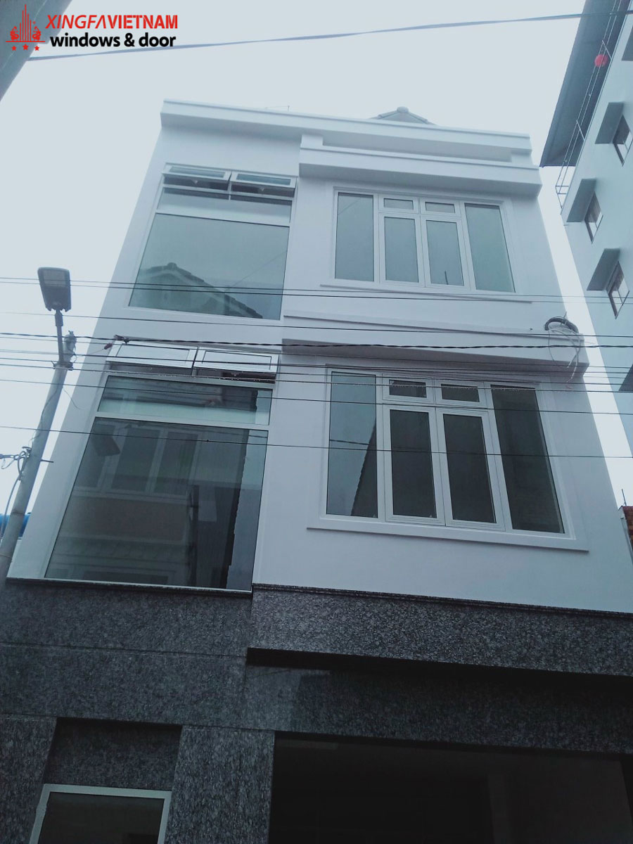 Hoàn thiện công trình lắp đặt cửa nhôm xingfa nhà chị Hà ở Đà Lạt
