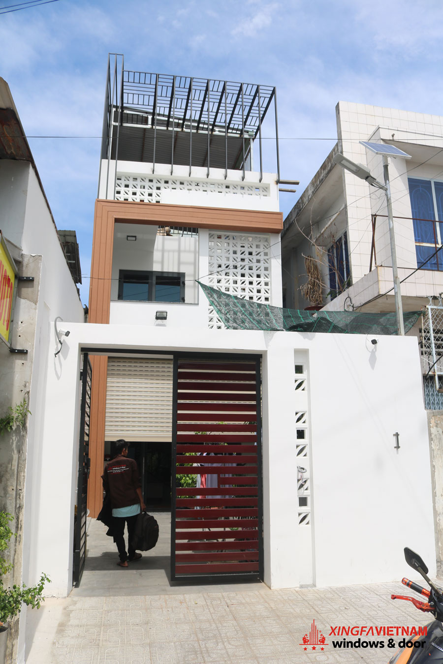 Công trình thi công cửa nhôm Xingfa thực tế tại Đồng Nai