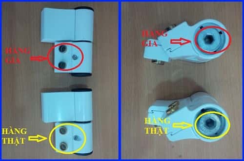 Bản lề 3D Kinlong thật nhập khẩu chính hãng 100% & hàng giả nhái