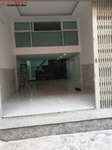 Lắp đặt cửa nhôm Xingfa nhà anh Kiên ở Quận 6.