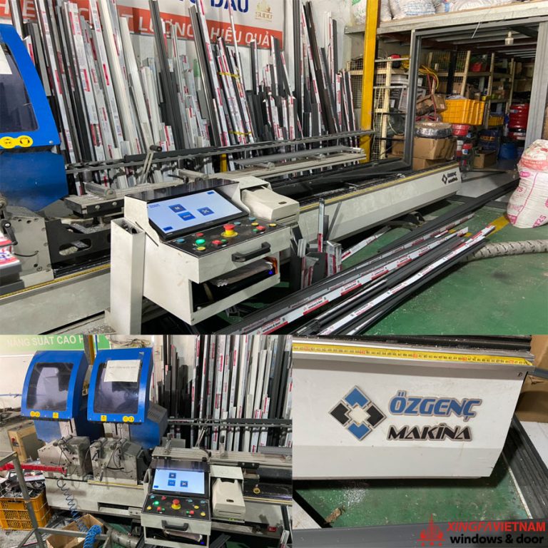 Máy cắt 2 đầu CNC