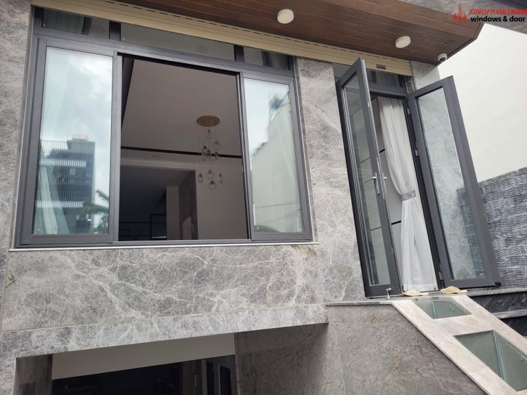 Thi công lắp đặt cửa nhôm Xingfa nhà anh Duy, KĐT An Phú, Quận Thủ Đức
