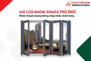 Cửa nhôm được đóng gói kỹ bằng giấy cartoon 3 lớp và quấn màng PE cẩn thận khi di chuyển tới công trình