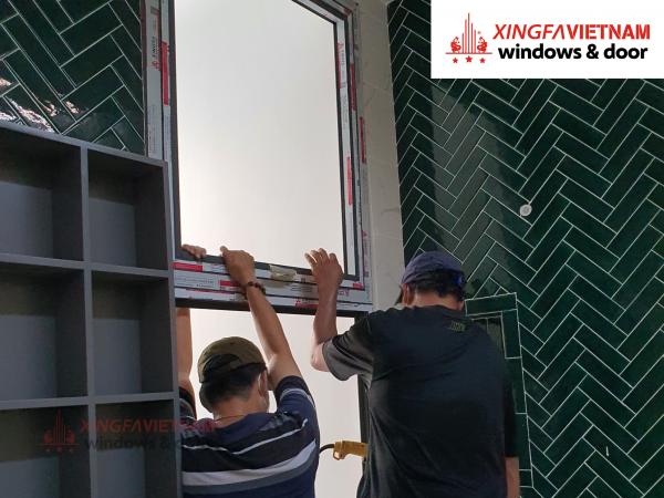 công trình cửa nhôm