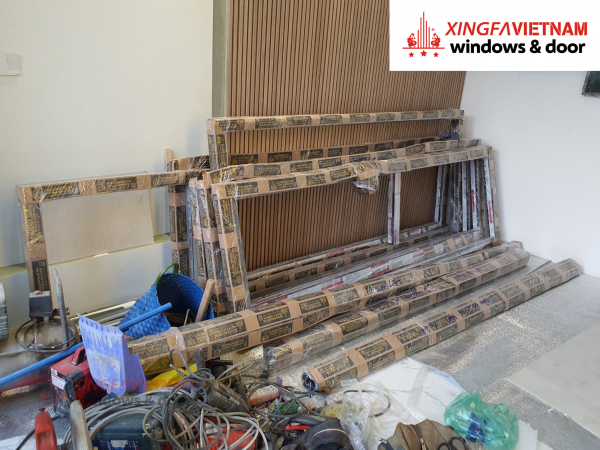công trình cửa nhôm