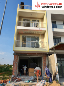 công trình lắp cửa nhôm xingfa quận 9