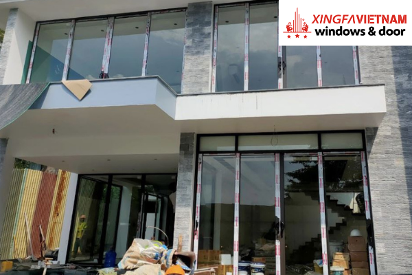 Công trình cửa nhôm Xingfa chính hãng