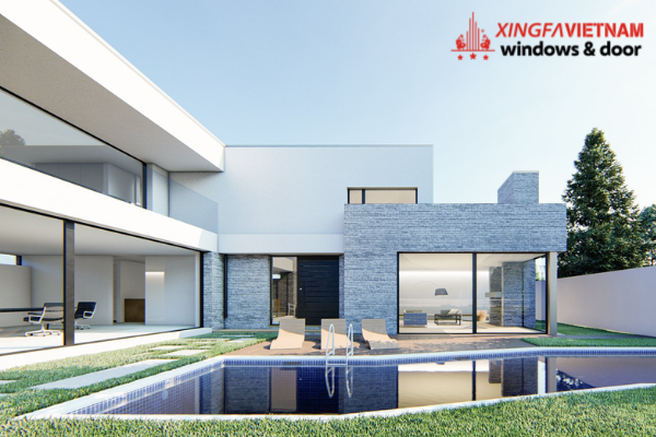 Xu hướng dùng nhôm kính cao cấp trong công trình kiến trúc
