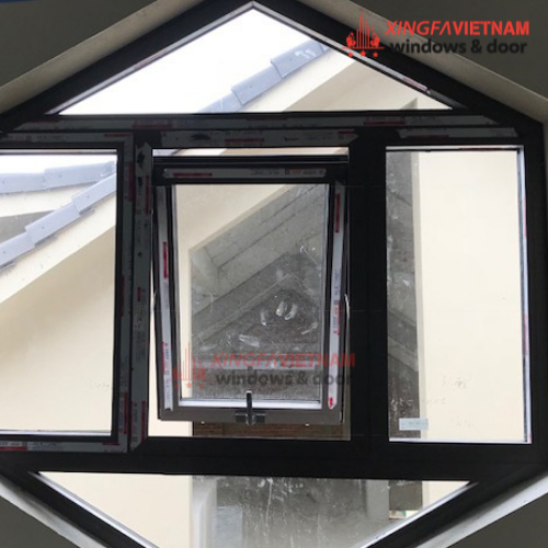 Cửa sổ mở hất 1 cánh Xingfa thiết kế đẹp