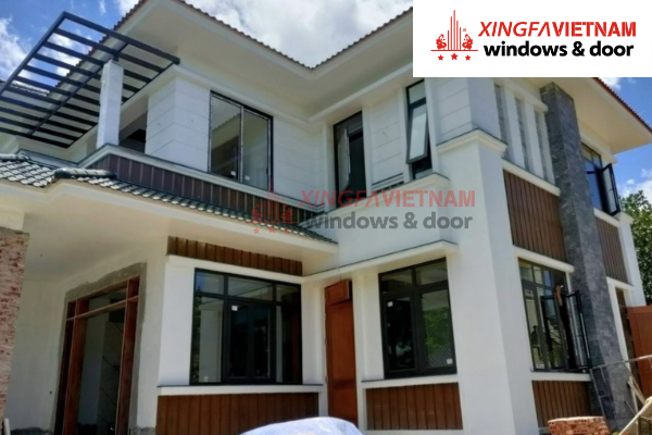 Công trình cửa nhôm Xingfa của gia đình anh Vĩnh Nguyên