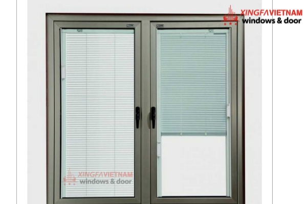 Kính hộp rèm – Lựa chọn hàng đầu cho cửa nhôm Xingfa