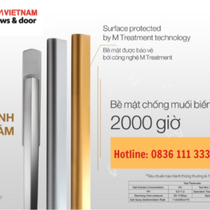 Bề mặt chống muối mặn trên 2000 giờ