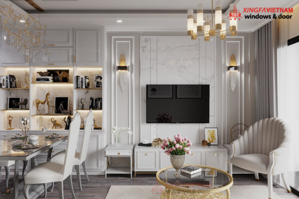 thiết kế nội thất căn hộ xingfa việt nam