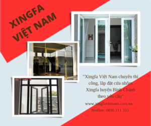 Nhận Lắp đặt Thi Công Cửa Nhôm Xingfa Huyện Bình Chánh Theo Yêu Cầu