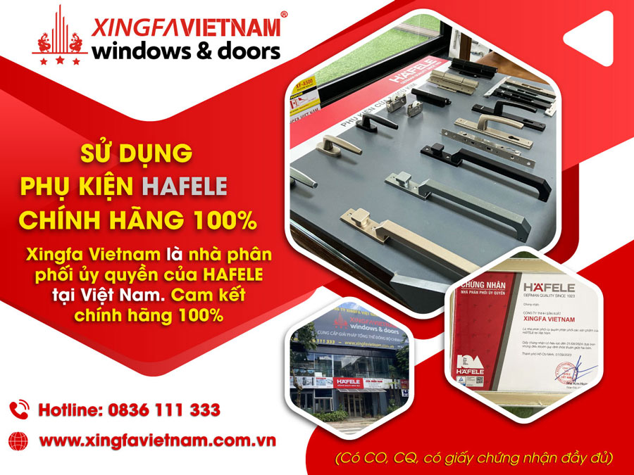 Giấy Chứng Nhận Nhà Nhà Phân Phối ủy Quyền Cửa Hafele