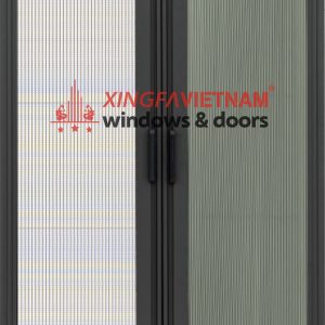 Cửa Lưới Kết Hợp Rèm Tổ Ong Hệ 30