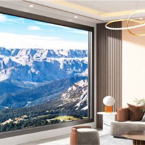 Cửa Mở Quay Cánh Vô Cực Nhôm Cầu Cách Nhiệt Hệ 66