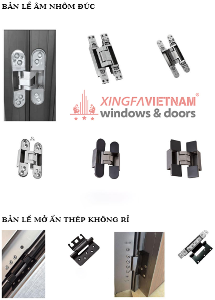 Hệ Thống Bản Lề Cao Cấp 
