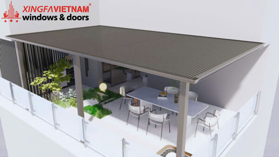 Hình ảnh 3d Mái Lợp Nhôm Cao Cấp