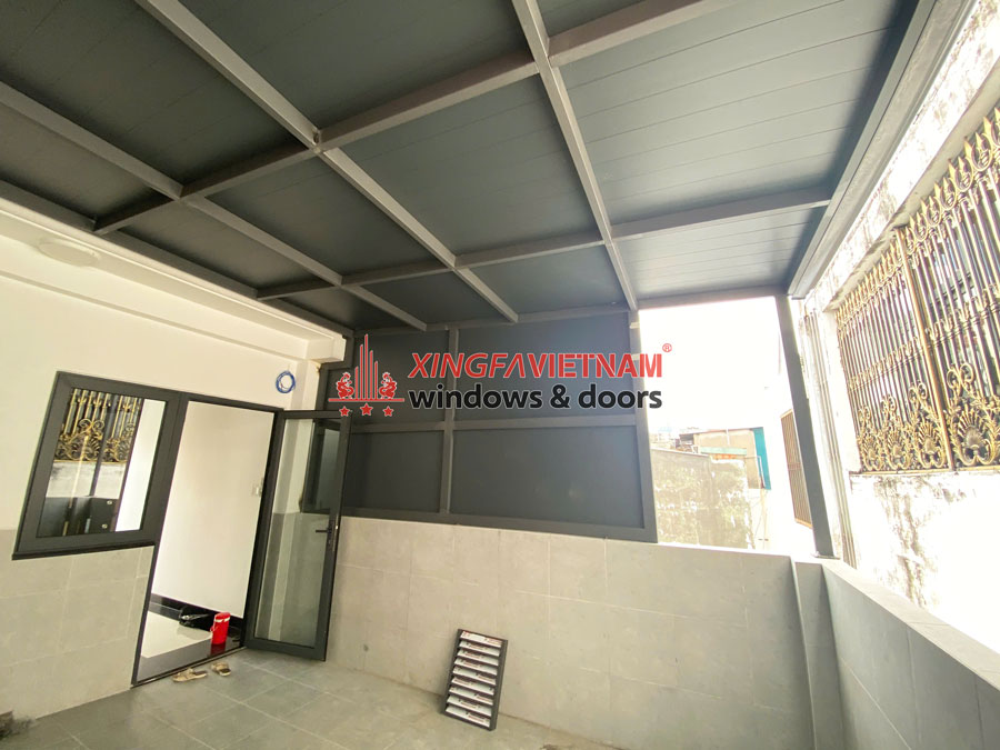 Hình ảnh Thực Thế Mái Lợp Nhôm