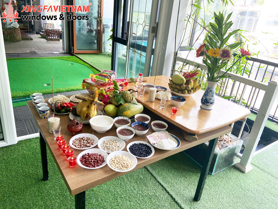 Hình ảnh cúng Mừng Khai Trương Công Ty