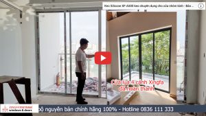 Cửa đi Lùa 4 Cánh Lựa Chọn Hoàn Hảo Cho Nhà Của Bạn