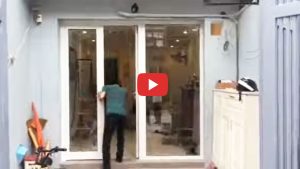 Cửa đi Mở Quay 2 Cánh Nhôm Xingfa Quảng Đông Chính Hãng