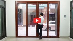 Cửa đi Mở Quay 4 Cánh Nhôm Xingfa Quảng Đông Chính Hãng 1