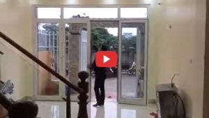 Cửa đi Mở Quay 4 Cánh Nhôm Xingfa Quảng Đông Chính Hãng 2