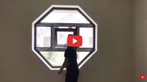 Cửa Sổ Mở Hất 1 Cánh Nhôm Xingfa Quảng Đông Chính Hãng 2