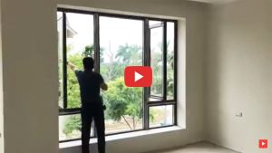 Cửa Sổ Mở Quay 1 Cánh Nhôm Xingfa Quảng Đông Chính Hãng 2