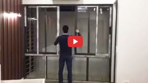 Cửa Sổ Mở Trượt 4 Cánh Nhôm Xingfa Quảng Đông Chính Hãng