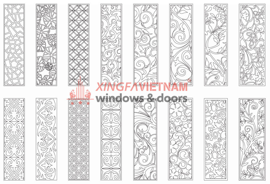 Hình ảnh Hoa Văn điển Hình Cho Tấm Nhôm Solid