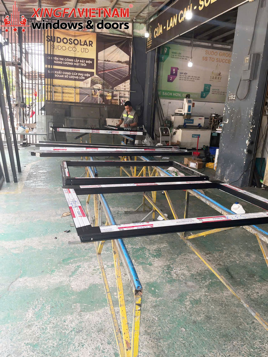 Hình ảnh Sản Xuất Cửa Nhôm Xingfa Quảng Đông Chính Hãng Quận 9 8