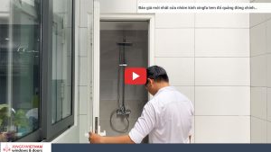 Mẫu Cửa Nhà Vệ Sinh Nhôm Xingfa Tại Quận 7