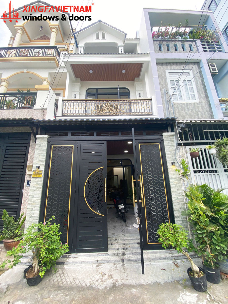Hình Ảnh Hoàn Thành Và Bàn Giao Công Trình Lắp Đặt Cửa Nhôm Châu Âu Cho Anh Huỳnh Tại Thủ Đức