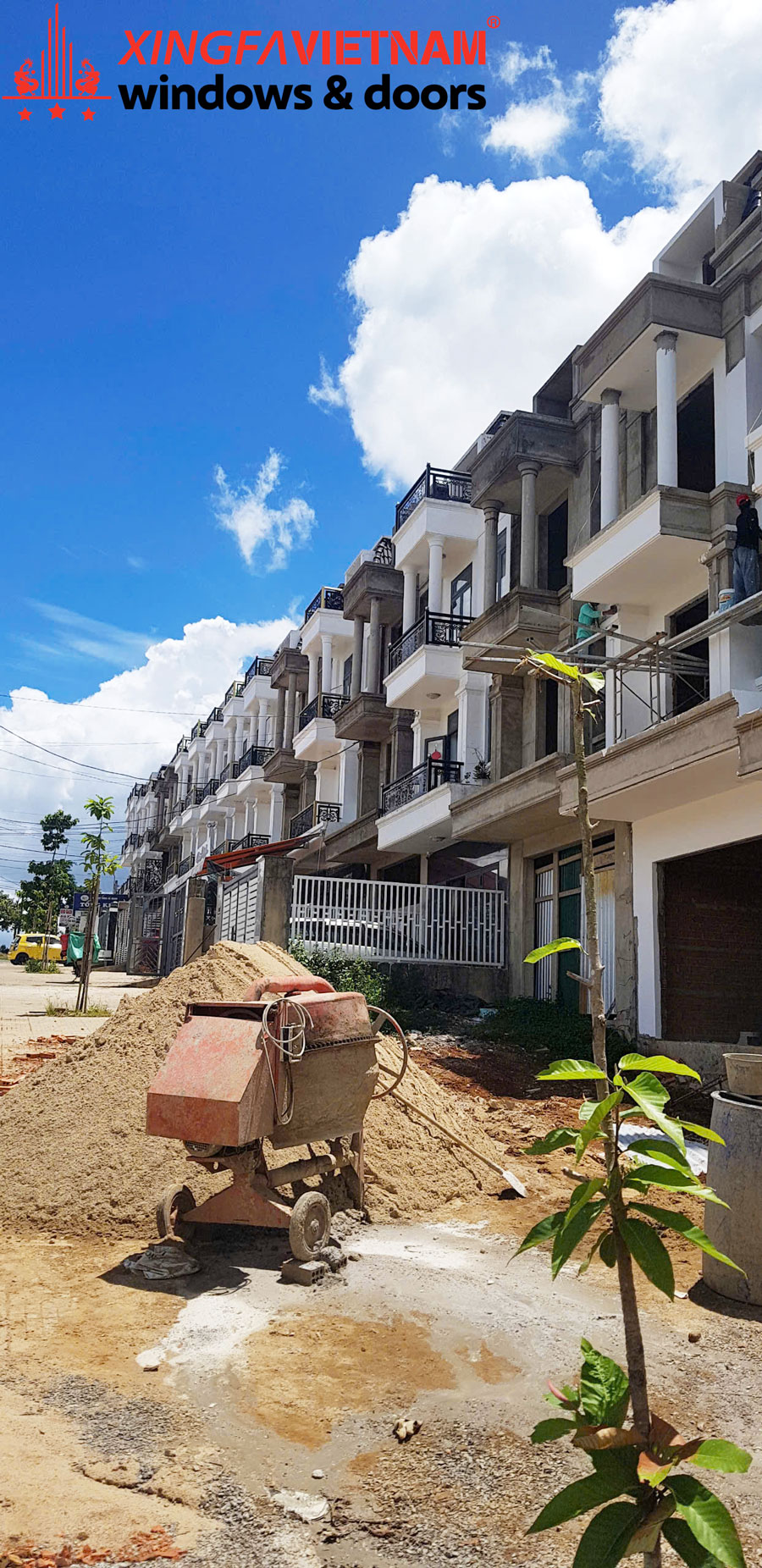 Cập Nhật Tiến Độ Cửa Nhôm Xingfa Việt Nam Đồng Bộ Cho Dự Án Nam Phương City 5