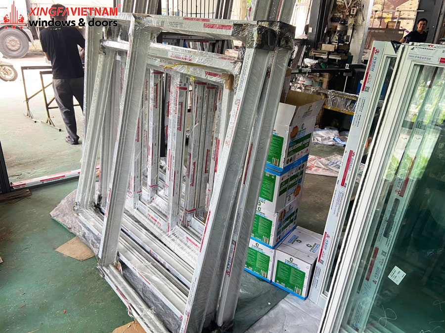 Hình Ảnh Sản Xuất Cửa Nhôm Xingfa Tại Xưởng