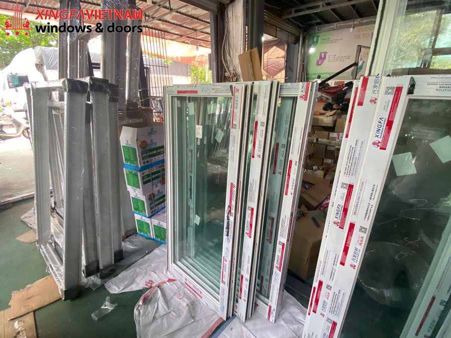 Hình Ảnh Sản Xuất Cửa Nhôm Xingfa Tại Xưởng