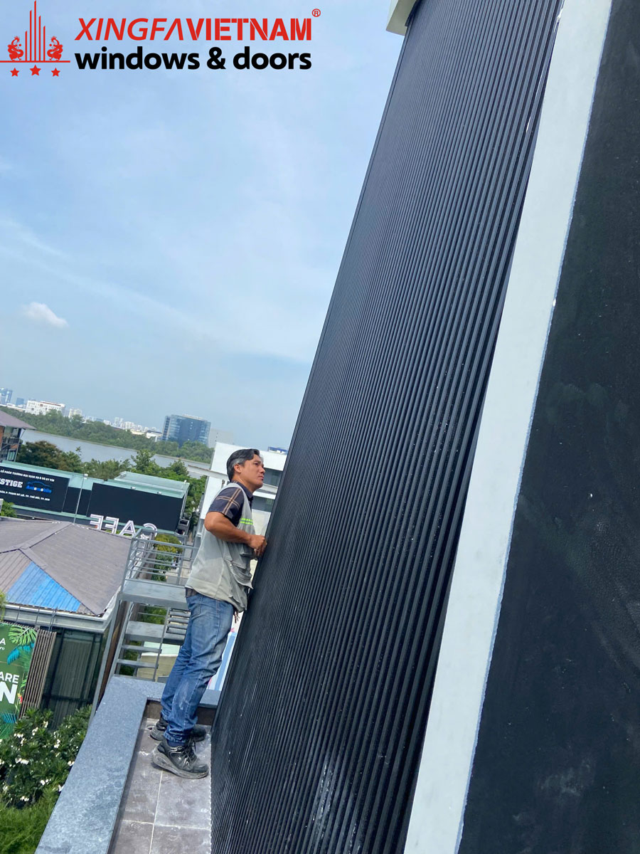 Hình ảnh Thực Tế Hoàn Thành Lắp đặt Mái Lợp Nhôm Tại Thủ Đức