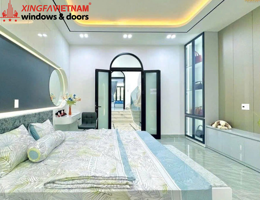 Hình Ảnh Hoàn Thành Công Trình Cửa Nhôm Xingfa Quảng Đông Chính Hãng Cho Anh Quý