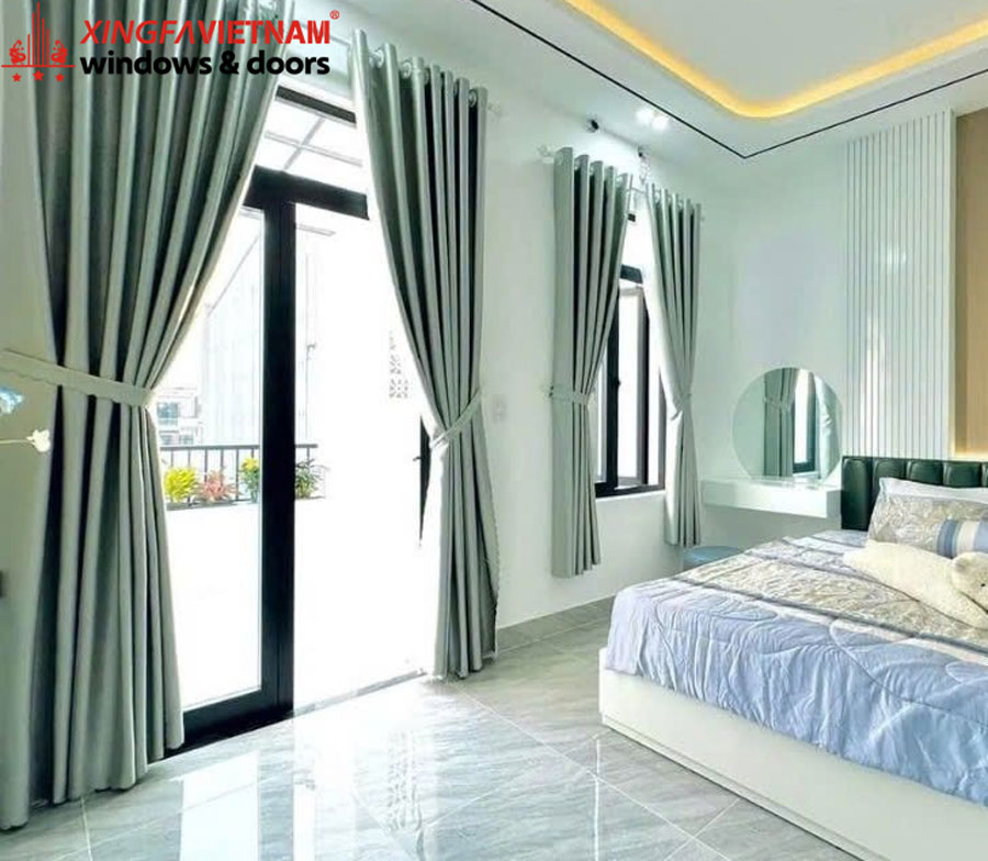 Hình Ảnh Hoàn Thành Công Trình Cửa Nhôm Xingfa Quảng Đông Chính Hãng Cho Anh Quý