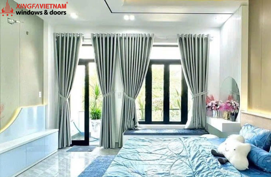 Hình Ảnh Hoàn Thành Công Trình Cửa Nhôm Xingfa Quảng Đông Chính Hãng Cho Anh Quý