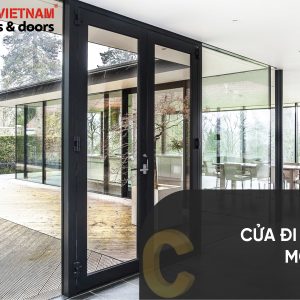 Cửa đi 2 Cánh Mở Quay Nhôm Xingfa C Class