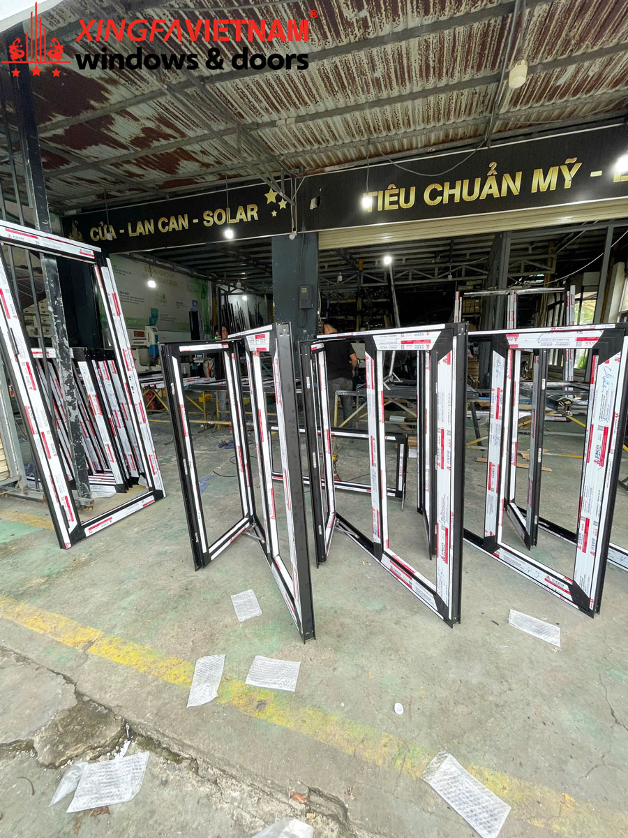 Hoạt Động Sản Xuất Cửa Nhôm Xingfa 