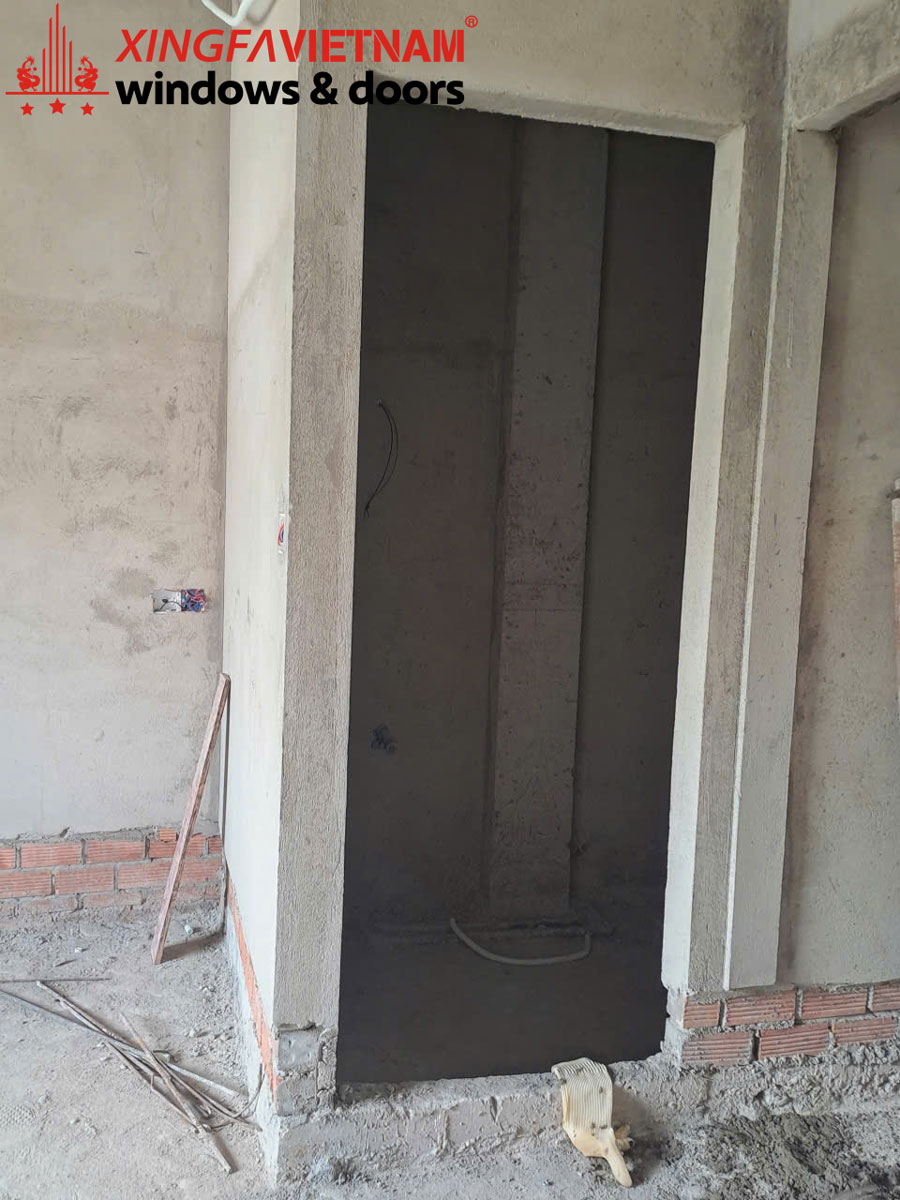 Hình ảnh thực tế tại công trình nhà anh Thịnh